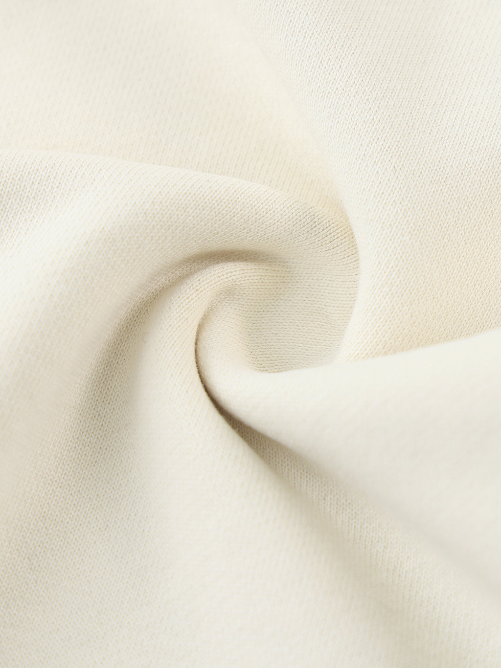 Elastic Signal Sweatpants fabric close-up: 530 gsm heavyweight cotton fleece
